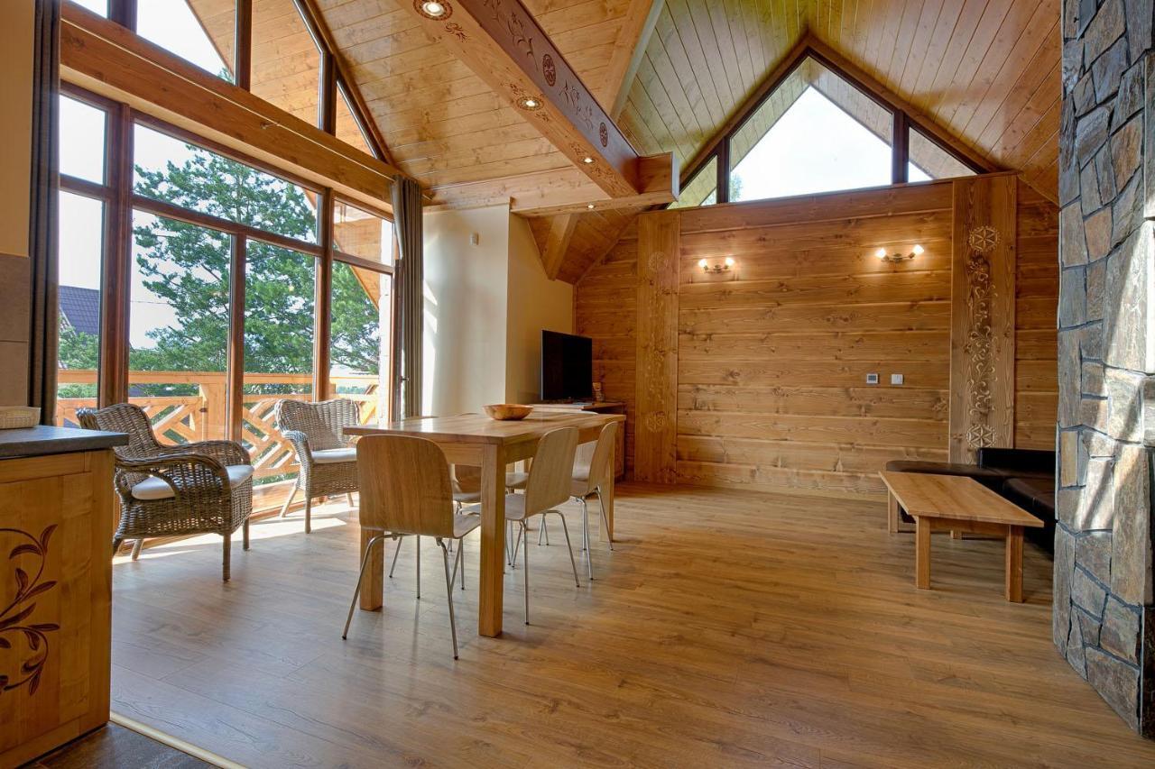 Tatrzanskie Echo Domki Regionalne Z Dwoma Lazienkami, Placem Zabaw I Przepieknym Widokiem Na Tatry Villa Zakopane Ngoại thất bức ảnh