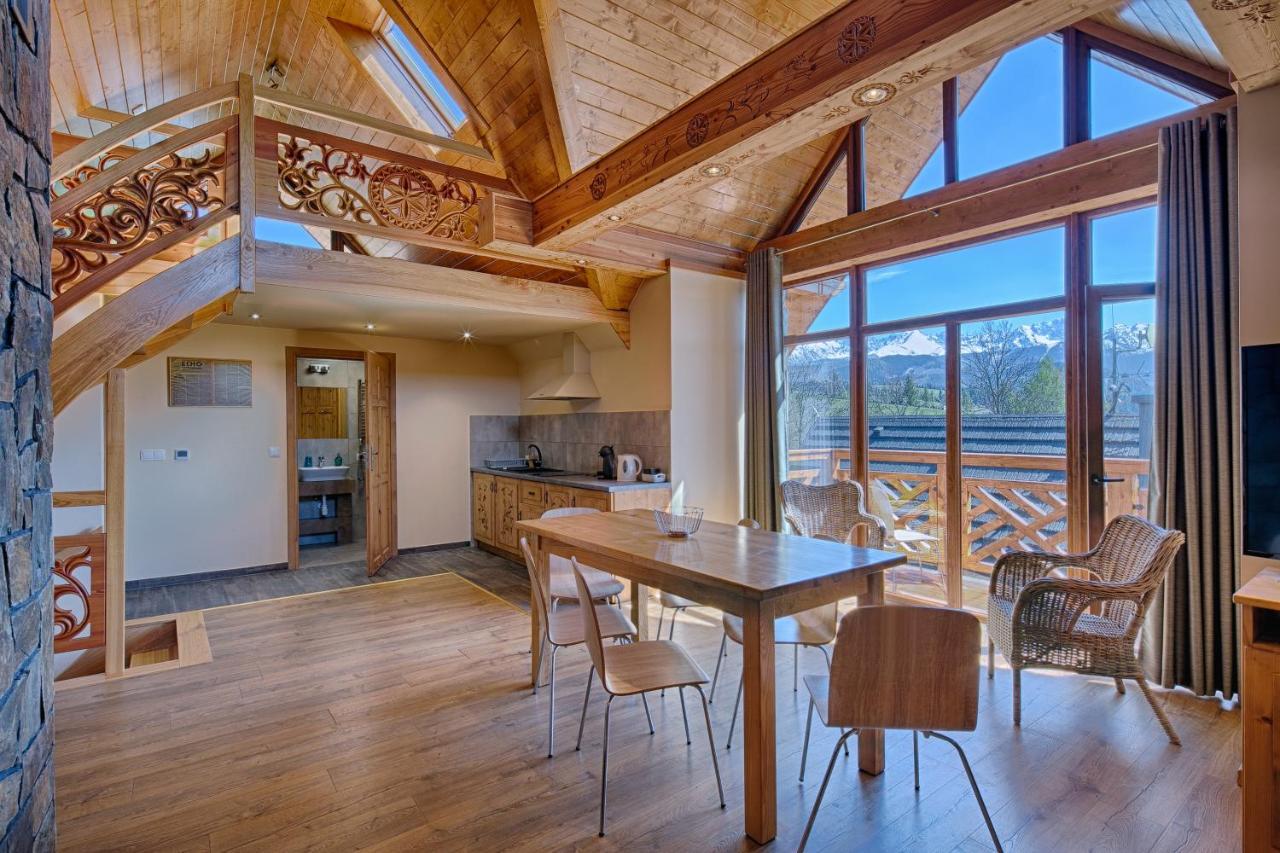 Tatrzanskie Echo Domki Regionalne Z Dwoma Lazienkami, Placem Zabaw I Przepieknym Widokiem Na Tatry Villa Zakopane Ngoại thất bức ảnh